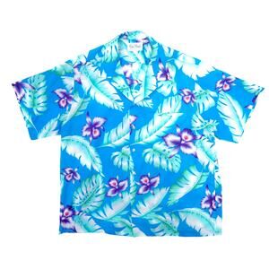 Vintage 70's KAI NANI Aloha Hawaiian Shirt Men's XL